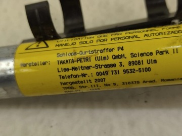 фото thumb №6, Bmw x5 e70 застібка скоба натягувач сидіння лівого передньої 3055372