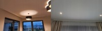КАРДИН Потолочный карниз ПВХ 360 см 3-х направляющий с крышкой Крышка белая 5 см