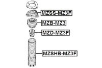 фото thumb №2, Спинка передній амортизатора mazda 3 bk 2003-2006 eu febest