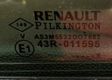 фото thumb №10, Renault megane v e-tech двері праві перед зад скло планка ручка tennp