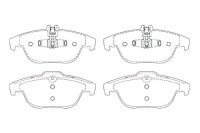 Купить Breck тормозные колодки тормозные mercedes c 180 cdi 204.000, фото thumb
