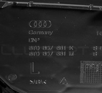 фото thumb №6, Решётка впуск воздуха сатиновая чёрный vag audi a5 s5 8t 8f 2008 2017