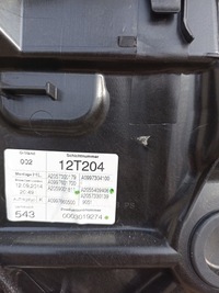 фото thumb №8, Mercedes w205 c-klasa двері ліві зад задні ліві 775 sedan