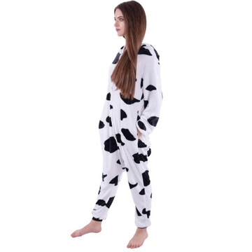 Пижама кигуруми COW Cow, цельный комбинезон, костюм 176