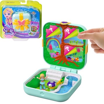 Кукла Полли Покет от Mattel Polly Pocket. Скрытые миры. Волшебный лес