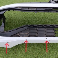 фото thumb №8, Volkswagen vw up lift 2016 бампер передній перед 1s0807221f