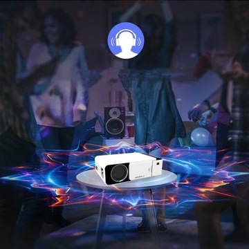 ПОЛНЫЙ LED HD USB-ПРОЕКТОР 1024*600 мини FNKTY-A5