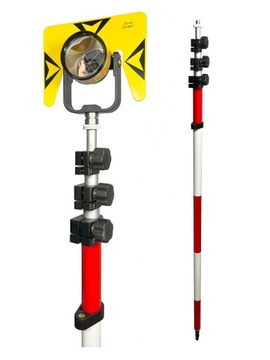 Tyczka 5.20m +Lustro dalmiercze żółte AK18 GEO-MAX