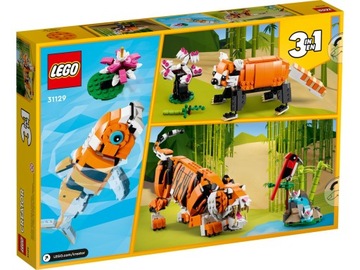 LEGO 31129 CREATOR ВЕЛИКОЛЕПНЫЙ ТИГР