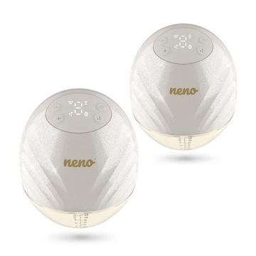 Молокоотсос NENO Perla Twin, белый, двусторонний