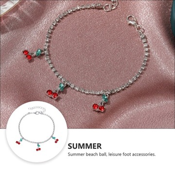 ЦЕПЬ ТЕННИСНАЯ ЦЕПЬ ВИШНЯ ПОДАРКИ ДЕВУШКЕ Rhinestone