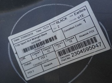 фото thumb №9, Mini cooper f56 sport 13- бампер задній зад