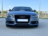 фото thumb №12, Накладка pod бампер audi a4 b8 08-11 спойлер сплиттер бампера a4 b8