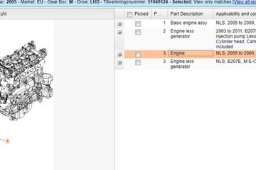 фото thumb №14, Двигатель saab 9-3 ys3f 55555643 2.0l бензин 110kw 2006