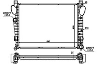 фото thumb №2, Радиатор двигателя mercedes s c215 s w220 sl r