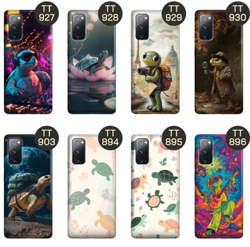 ETUI DO SAMSUNG GALAXY S20 FE / 5G WZORY ŻÓŁWIE ŻÓŁWIKI ŻÓŁW OBUDOWA CASE