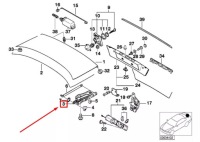 фото thumb №7, Bmw 7 e38 праве петля кришки багажника 41628203274 8203274 новий oem