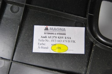 фото thumb №4, Боковина багажника левый audi a3 s3 8v3863879b fik