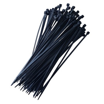 OPASKI ZACISKOWE KABLOWE 4,8x200 STALCO TRYTYTKI 100 SZTUK MOCNE DUŻE
