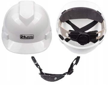 RICHMANN ЗАЩИТНЫЙ ШЛЕМ БЕЛЫЙ ПЭВП 4-ТОЧЕЧНЫЙ. C0040