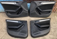 Сидіння ковші напівшкіра+ матеріал speed audi a4 b8 kombi/sedan s line 08-15 Зі Шроту, фото thumb