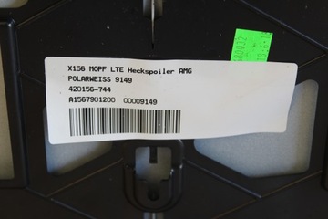 фото thumb №10, Спойлер крышки зад mercedes gla 156 45 amg