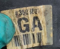 Замок дверь левый задний  opel insignia a 13503807 в Украине, фото thumb