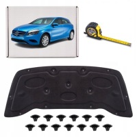 фото thumb №1, Mercedes a-class w176 2013-2019 шумоизоляция капот + клипсы