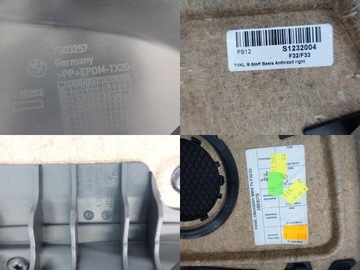 фото thumb №11, Bmw 4 f32 f33 боковина обивка правая перед