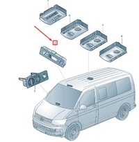 фото thumb №1, Vw transporter t6 дисплей and управление панель with таймер 7e5919037jy20