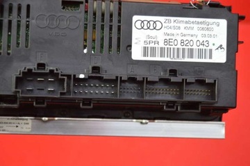 фото thumb №15, Панель керування повітропровід клімат 8e0820043 audi a4 b6 00-05