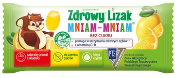 Zdrowy Lizak Cytryna Mniam-Mniam Starpharma 40 szt