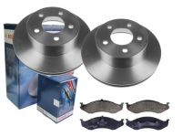 фото thumb №1, Гальмівні диски гальмівні колодки bosch перед jeep wrangler cherokee