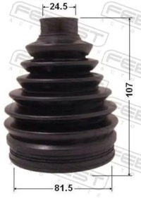 Накладка шарнір піввісь 0217p-b30 febest dacia Доставка, фото thumb