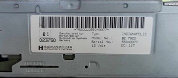 фото thumb №3, Радио becker indianapolis be 7920