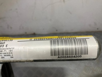 фото thumb №5, Шторка подушка безпеки права mercedes w203 00-07 a2038604205