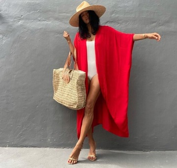 ПАРЕО для пляжа, платье ПОЛЕТ, длинная накидка, женская туника SUMMER BOHO
