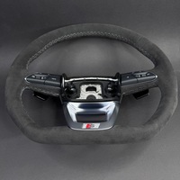 фото thumb №7, Audi rsq8 sq8 q8 q7 sq7 4m8 руль алькантара серый нитка лепестки rs