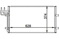 фото thumb №2, Hella конденсатор радіатор кондиціонера