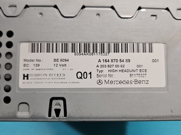 фото thumb №8, Радио заводские mercedes ml w164 a1648705489 a2038270062 радиопроигрыватель