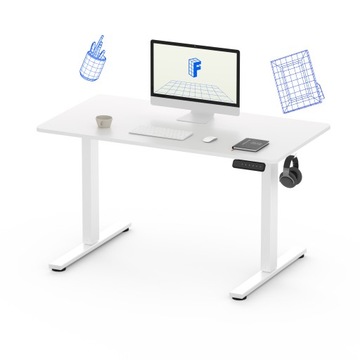 FLEXISPOT письменный стол Письменный стол с электрической регулировкой высоты и крючком 100*60см
