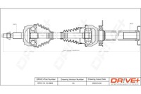 фото thumb №2, Піввісь привідна volkswagen t5 03-09 p drive+