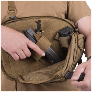 HELIKON EDC SLING Рюкзак туристический серый на плечо