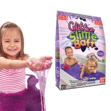 Игрушка для ванны Glute Making Kit фиолетовые блестки Zimpli 3+