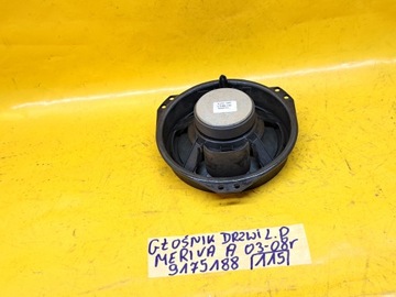 фото thumb №9, Динамик дверь левый перед opel meriva a 03-08r 9175188 .