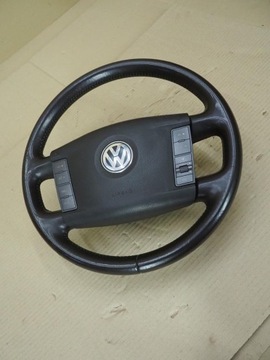 фото thumb №13, Кермо шкіра мультифункція vw phaeton коричнева