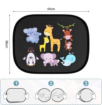 фото thumb №9, 2x защита солнцезащитная окна автомобиля anti uv