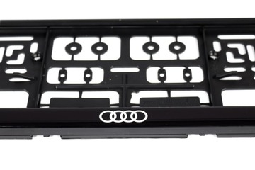 РАМКА НОМЕРНОГО ЗНАКА С ЛОГОТИПОМ AUDI SPORT 1 ШТ.