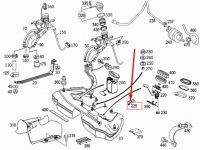 Mercedes-benz m-class w163 датчик давления w бак топлива a1635422818 с Разборки, фото thumb