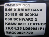фото thumb №9, Bmw x3 g01 g02 x4 подушка колінна права usa 79363844 подушка безпеки 72129363844